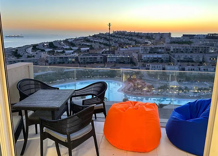 Apartment 3br Sea&lagoon Views Ilmonte Galala Ain Sokhna Ain Sukhna